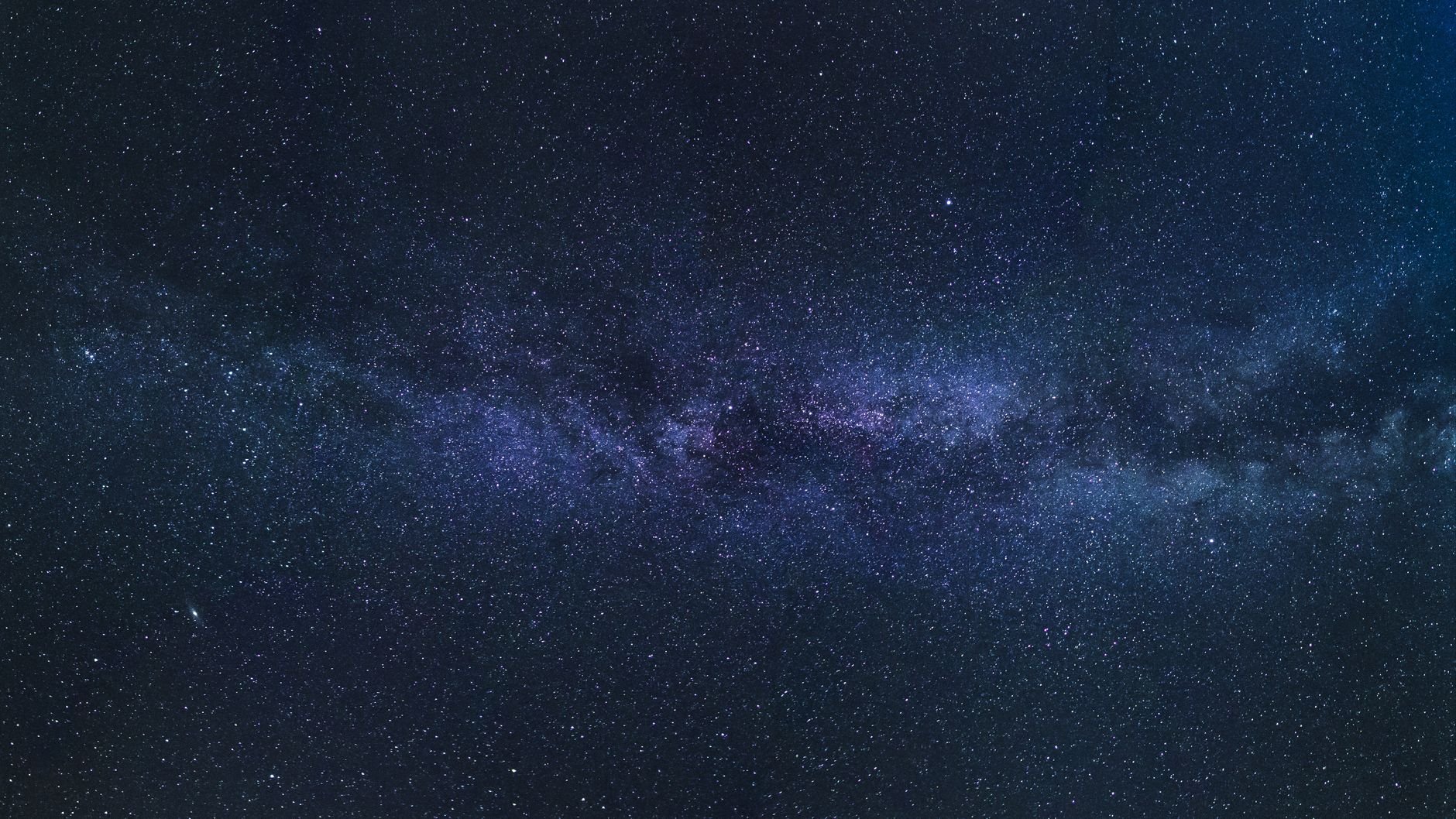 A breathtaking view of the Milky Way galaxy showcasing countless stars in the night sky.